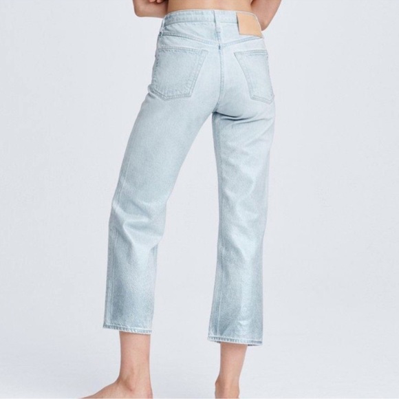 Rag & Bone Maya High-Rise Ankle Straight Jeans NWT - Picture 2 of 9
